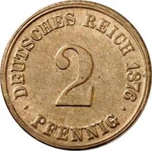 2 Pfennig 1876 H  