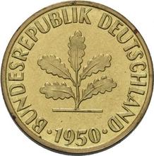 5 Pfennig 1950 G  
