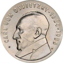 5 марок 1989 A   "Карл фон Осецкий"
