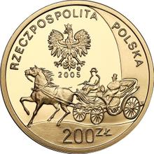 200 złotych 2005 MW  ET "100 Rocznica urodzin Konstanty Ildefons Gałczyński"