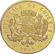 8 escudo 1843 So IJ 