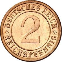 2 Reichspfennig 1924 A  