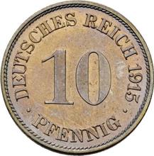 10 fenigów 1915 J  