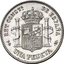 1 peseta 1891  PGM 