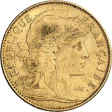 10 francos 1901   