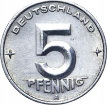 5 fenigów 1950 A  
