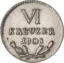 6 Kreuzer 1808   