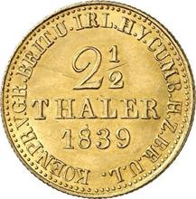 2 1/2 Thaler 1839  S 