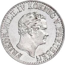 Medio Silber Groschen 1842 A  