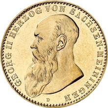 10 марок 1902 D   "Саксен-Мейнинген"