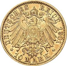 10 marcos 1901 G   "Baden"
