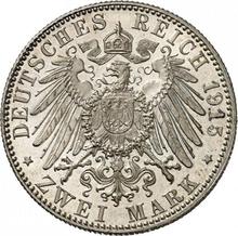 2 marki 1915 D   "Saksonia-Meiningen"