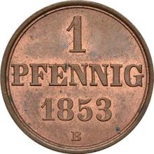 1 fenig 1853  B 