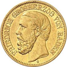 10 marcos 1897 G   "Baden"