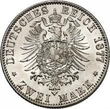 2 марки 1877 C   "Пруссия"