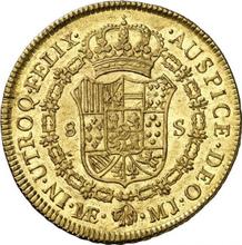 8 escudo 1775  MJ 