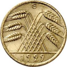 10 Reichspfennigs 1929 G  