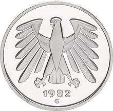 5 марок 1982 G  