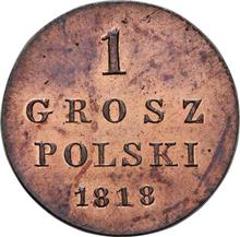 1 Groschen 1818  IB  "Langer Schwanz"