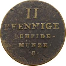 2 Pfennige 1829 C  