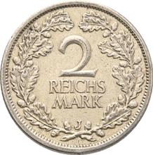 2 Reichsmarks 1927 J  