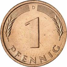 1 Pfennig 1986 D  
