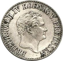Medio Silber Groschen 1845 A  