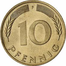 10 Pfennige 1975 F  