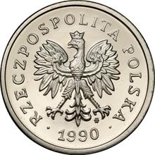 1 Zloty 1990    (Pattern)