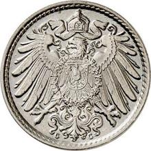 5 Pfennig 1891 G  