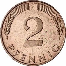 2 Pfennig 1987 F  