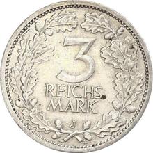 3 Reichsmarks 1932 J  