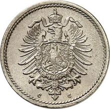 5 Pfennige 1876 C  