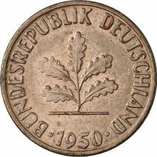 1 Pfennig 1950 G  