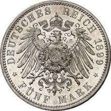 5 marek 1899 E   "Saksonia"