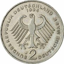 2 marcos 1994 J   "Willy Brandt"