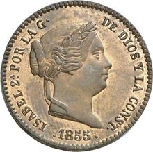 10 Céntimos de real 1855   