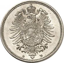 10 fenigów 1873 D  