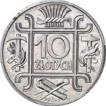 10 Zlotych 1938    (Probe)