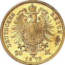 20 marcos 1872 D   "Sajonia-Meiningen"