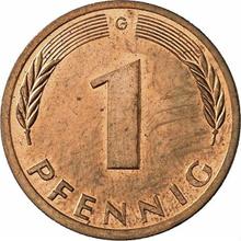 1 Pfennig 1991 G  