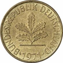 10 Pfennige 1971 D  