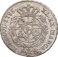 Dwuzłotówka (8 groszy) 1785  EB 