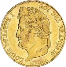20 francos 1843 A  