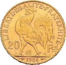20 francos 1904 A  