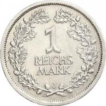 1 Reichsmark 1927 J  