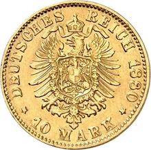 10 марок 1880 H   "Гессен"