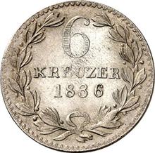 6 Kreuzers 1836   