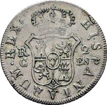 2 reales 1811 C FS 