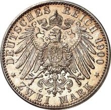 2 марки 1900 G   "Баден"